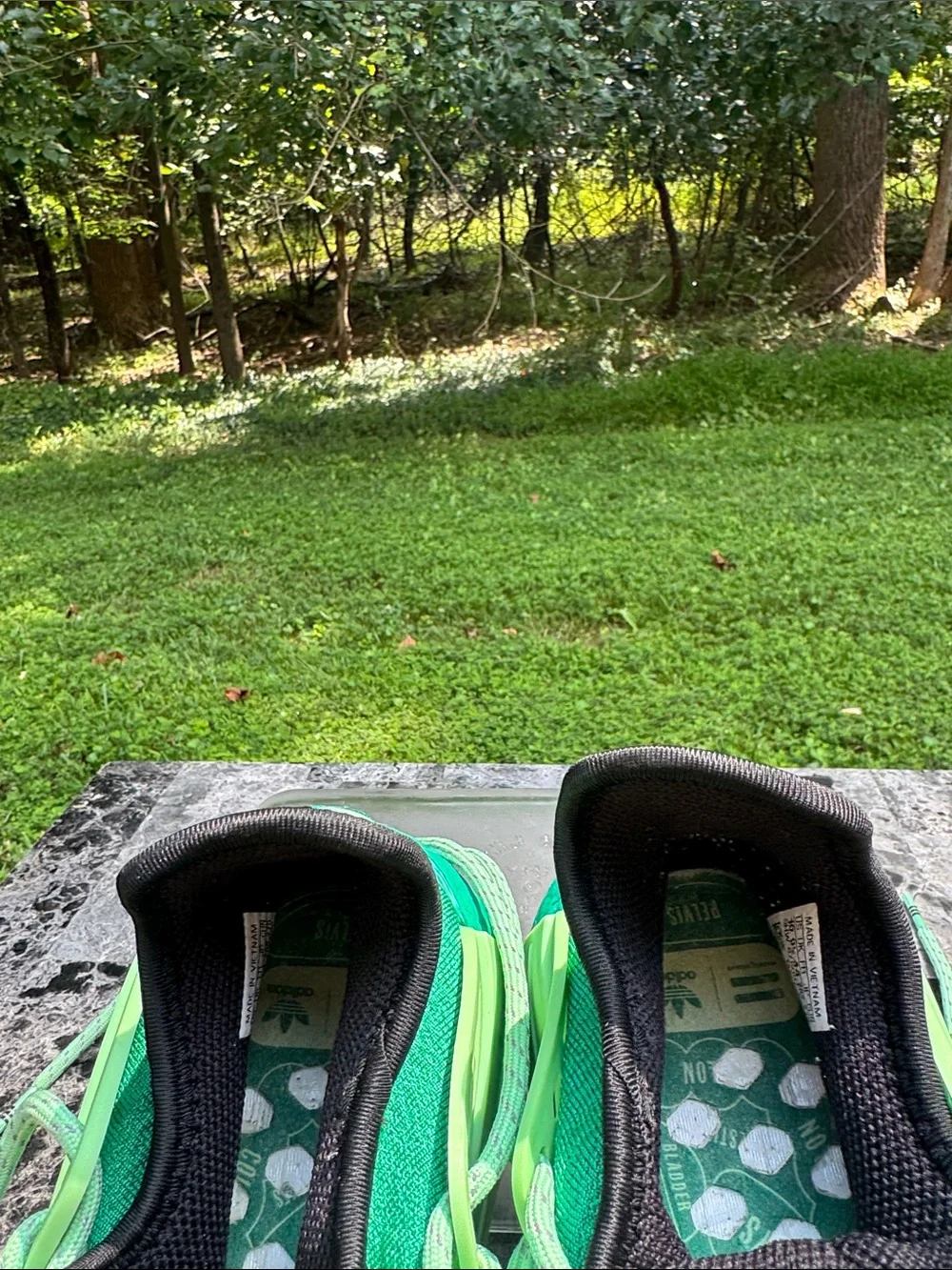 adidas Pharrell x NMD Human Race Hu Core Green Low Top GY0089 Size 10